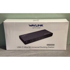 USB C Docking Station Dual Monitor, Dual 4K HDMI & Displayport - WAVLINK - READ